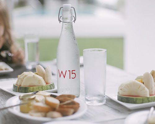 Sustainable Bottle Water at W15